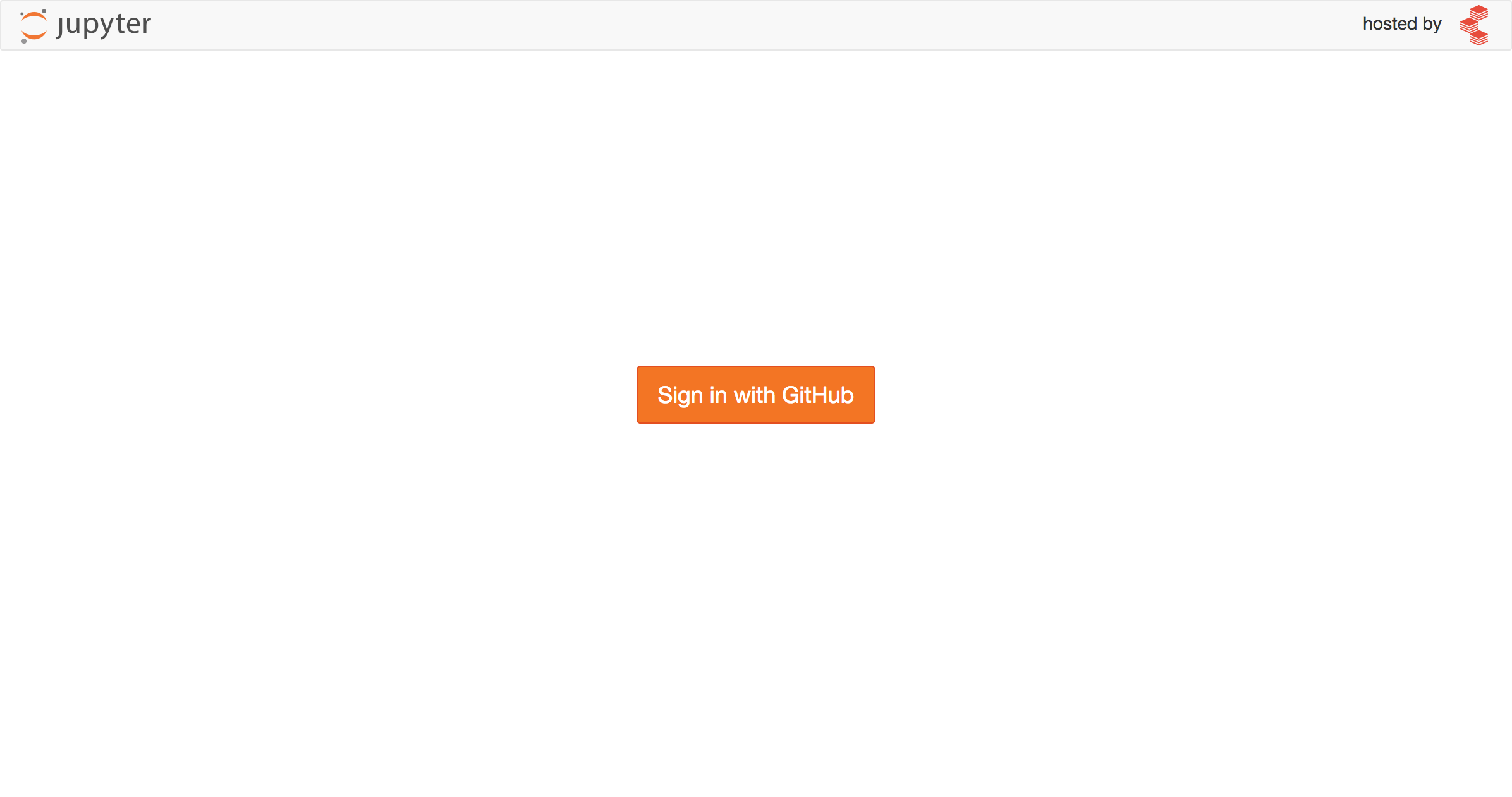 Login via GitHub or Google