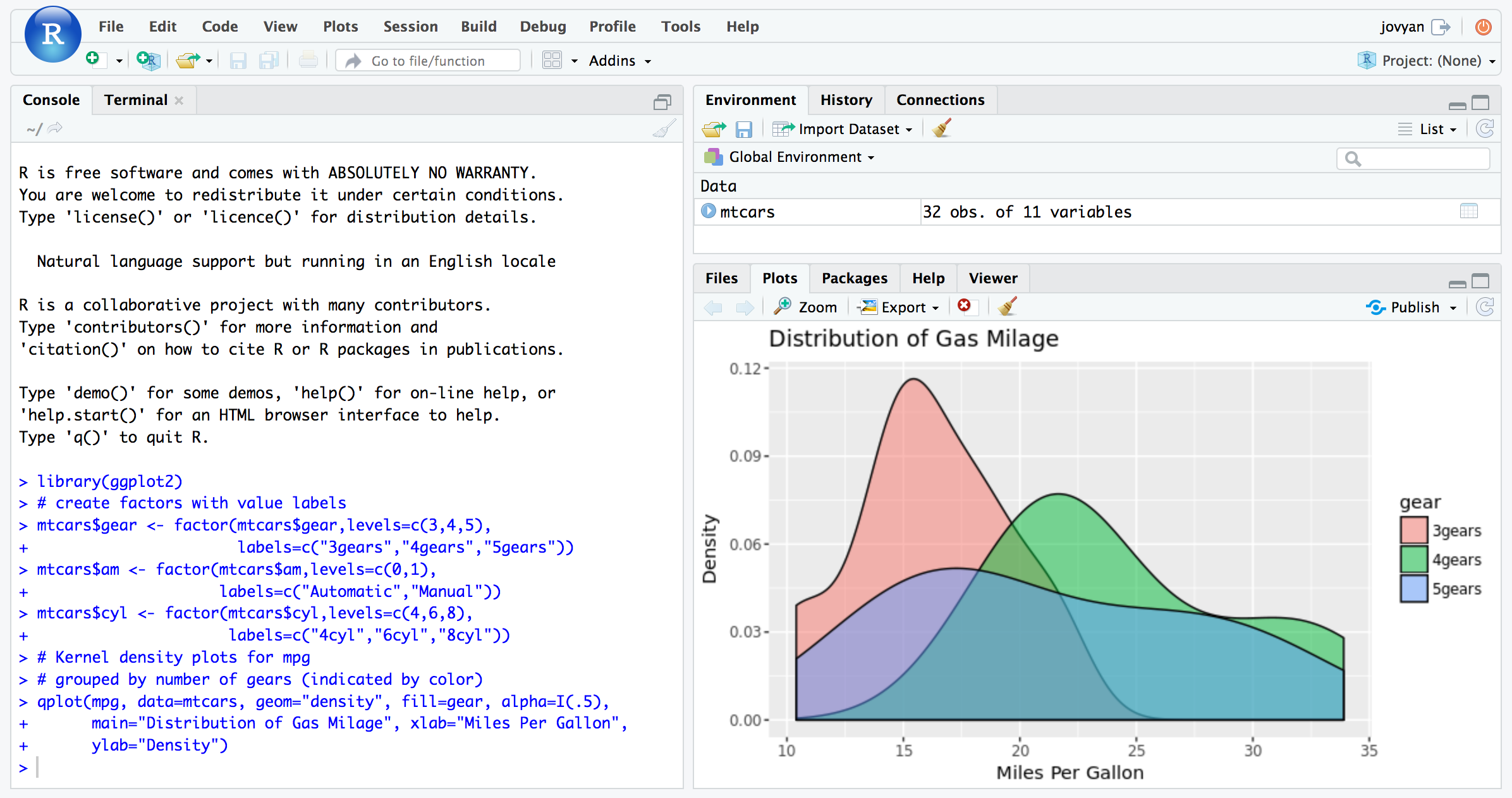 Full RStudio support